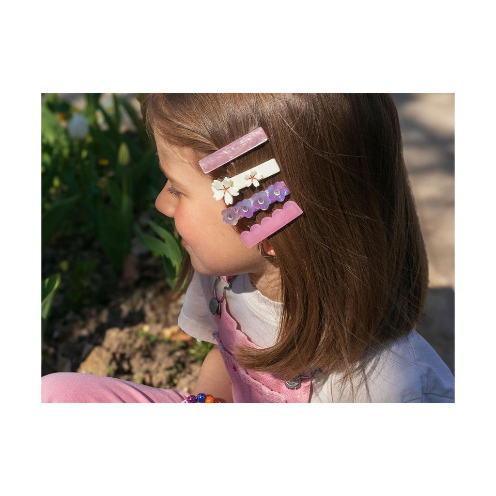 Hair Barrette - Sakura Ivory