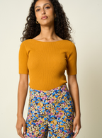 Top Dos Nu En Maille Marilyn - Cumin