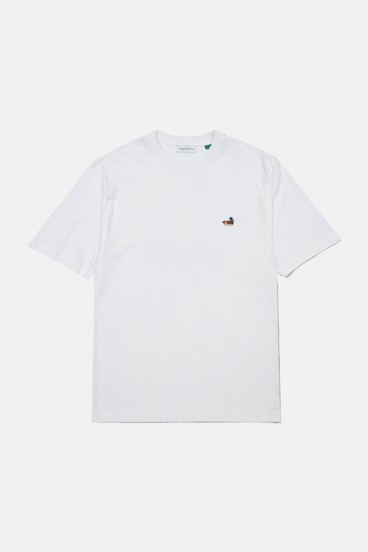 T-Shirt Duck Patch White