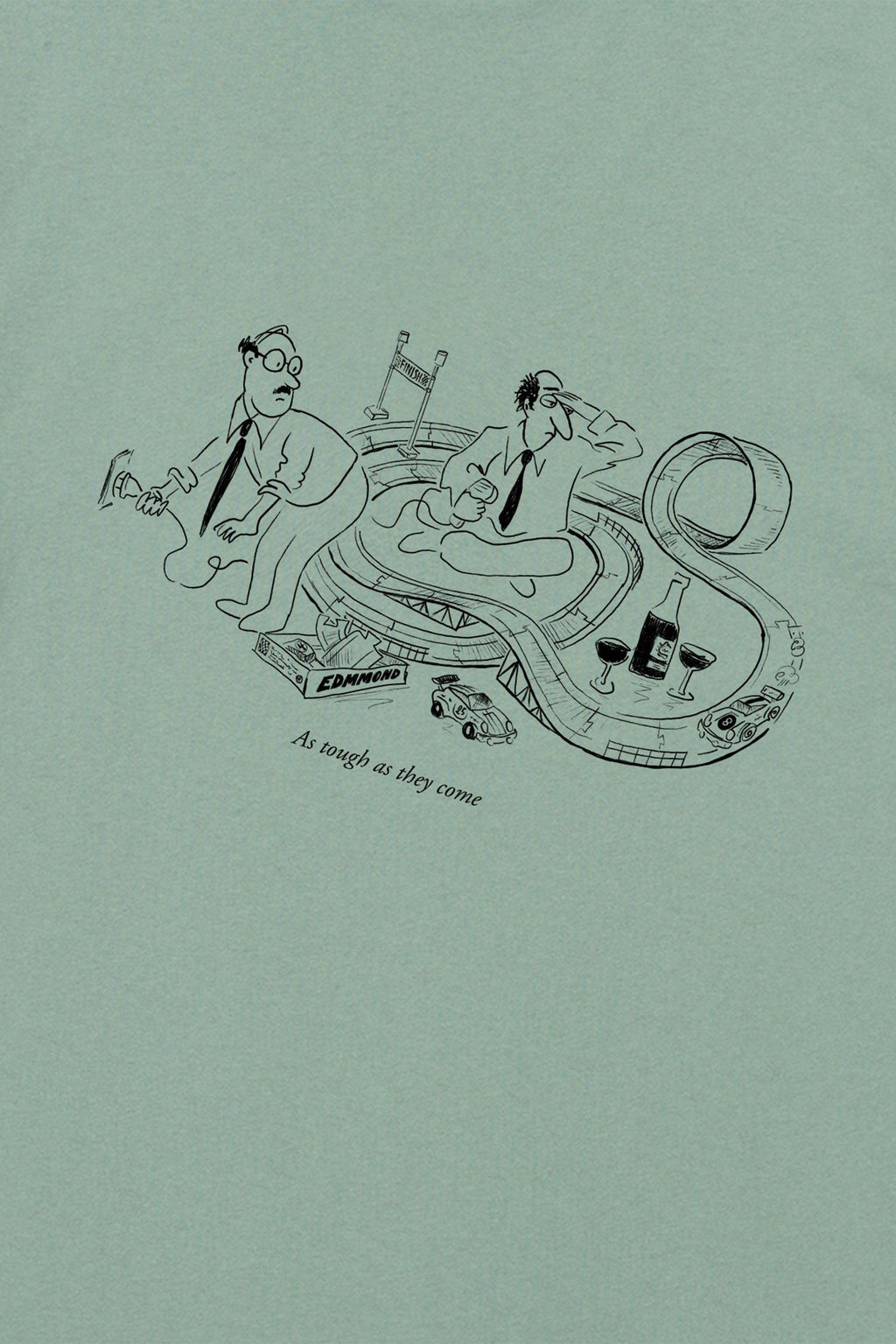 Szałwiowy T-shirt Scalextric