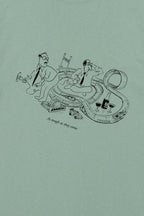 Szałwiowy T-shirt Scalextric