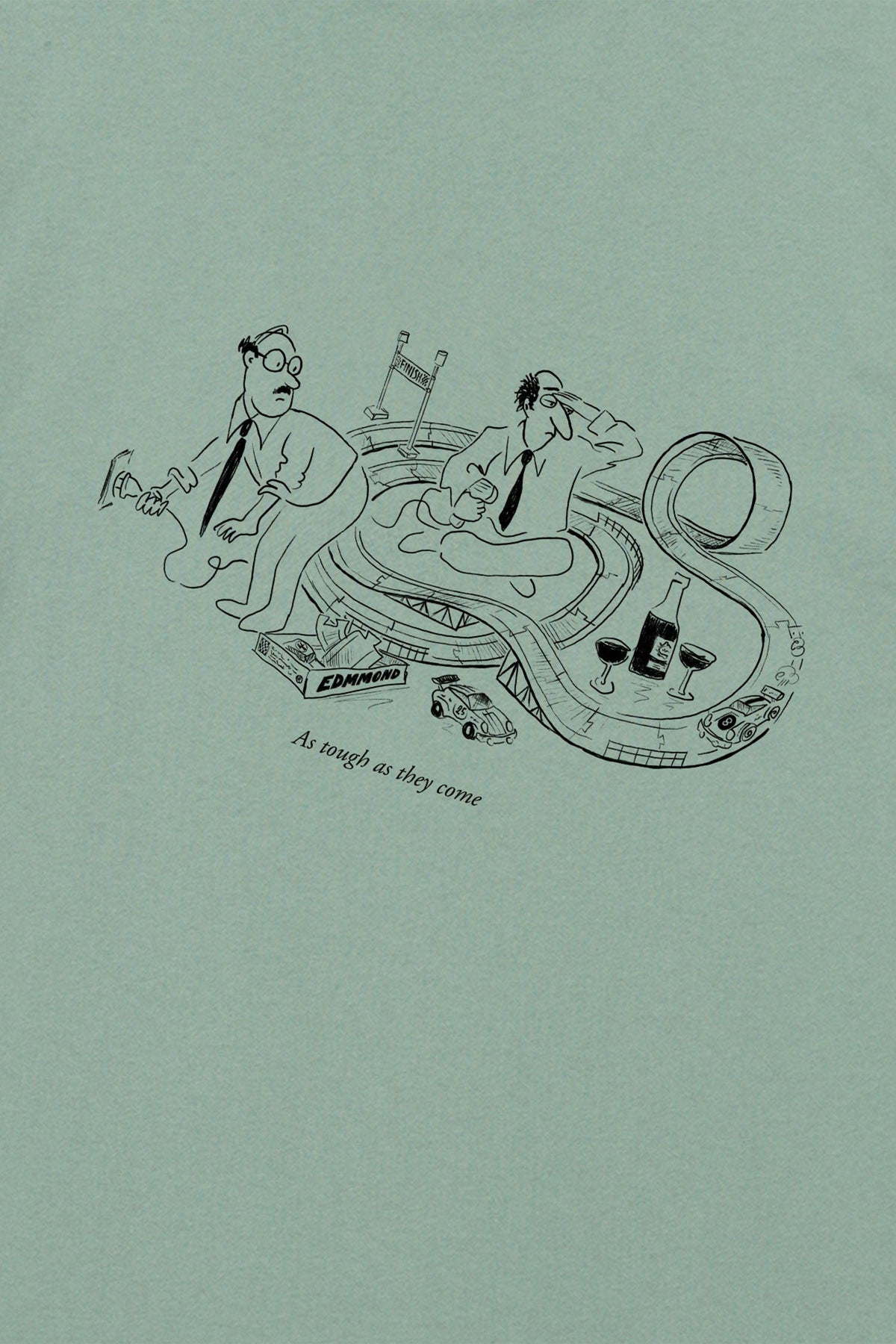 Szałwiowy T-shirt Scalextric