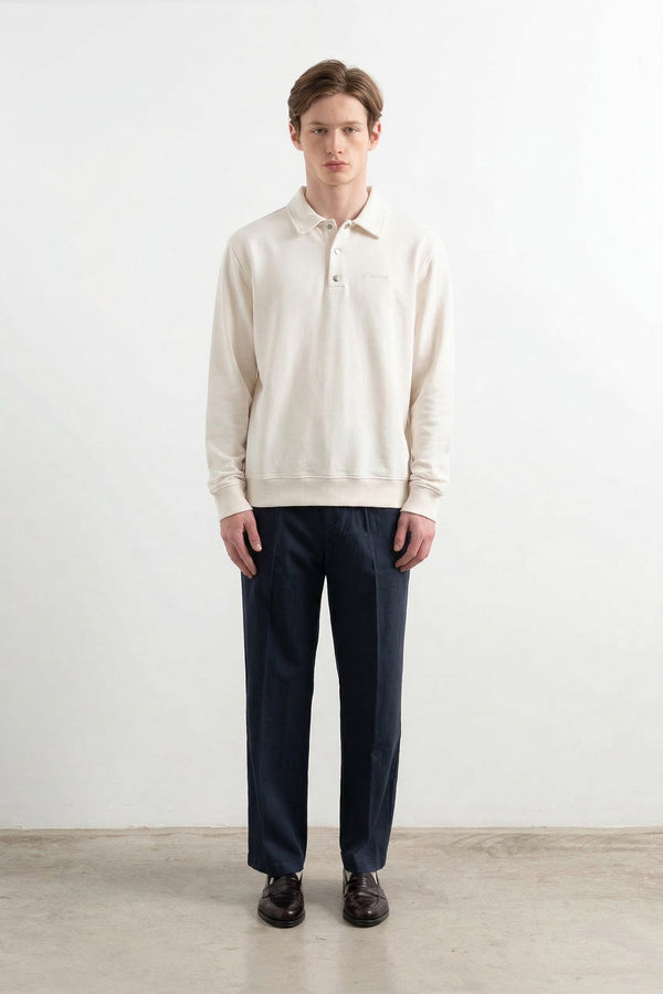 Polo Minilogo Off White