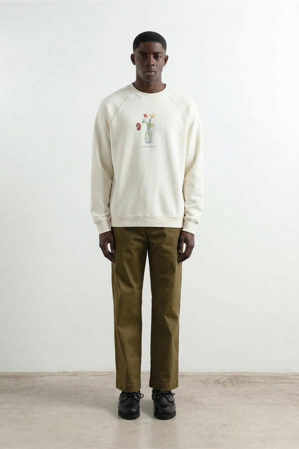 Sweatshirt Blooming Off White
