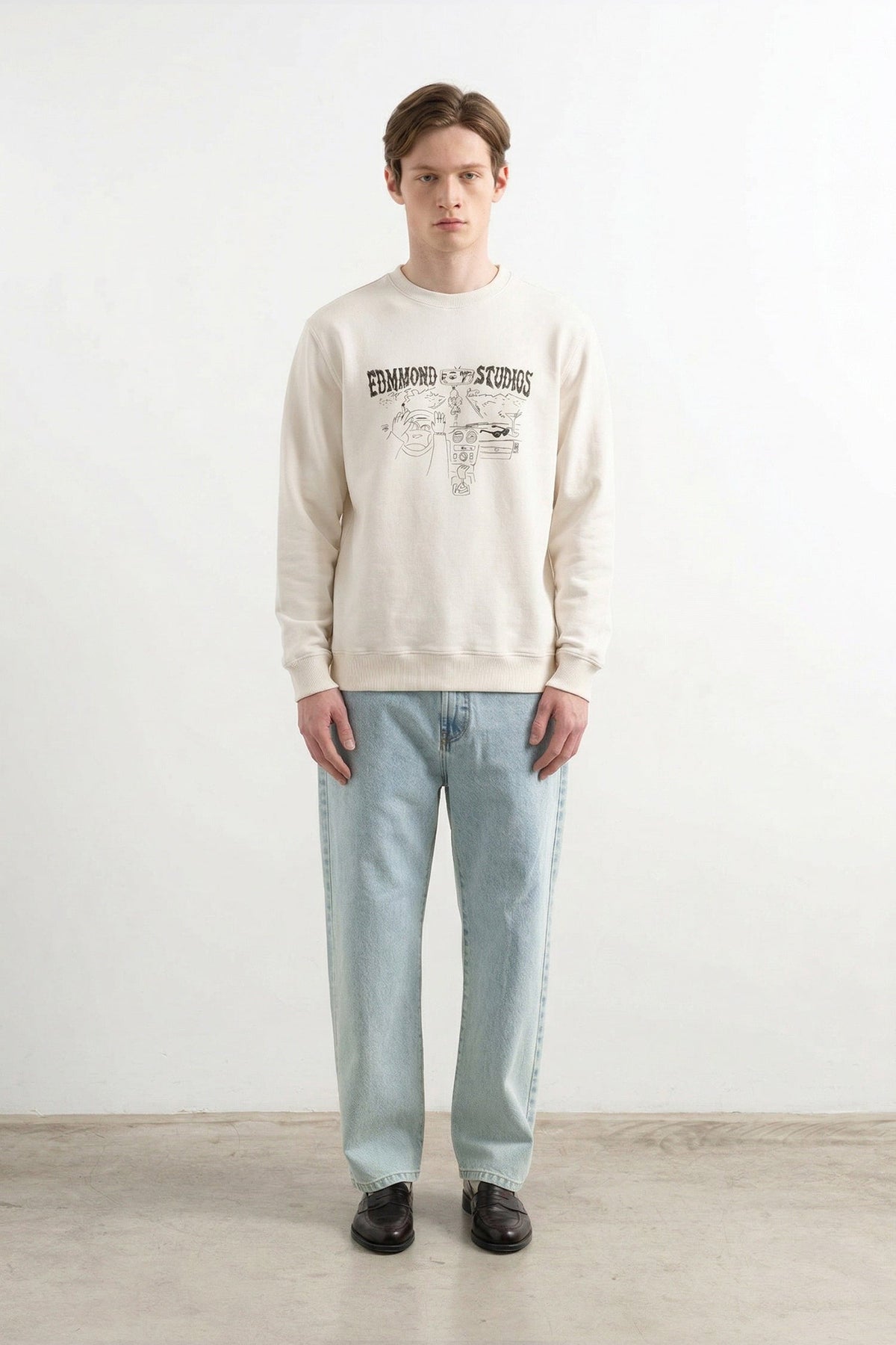 Sudadera Fresh Classics Off White