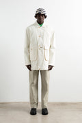 Veste Double Placket Off White