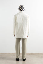 Veste Double Placket Off White