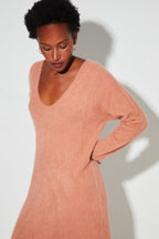 Maxi Dress Gaby Alpaca Mocha