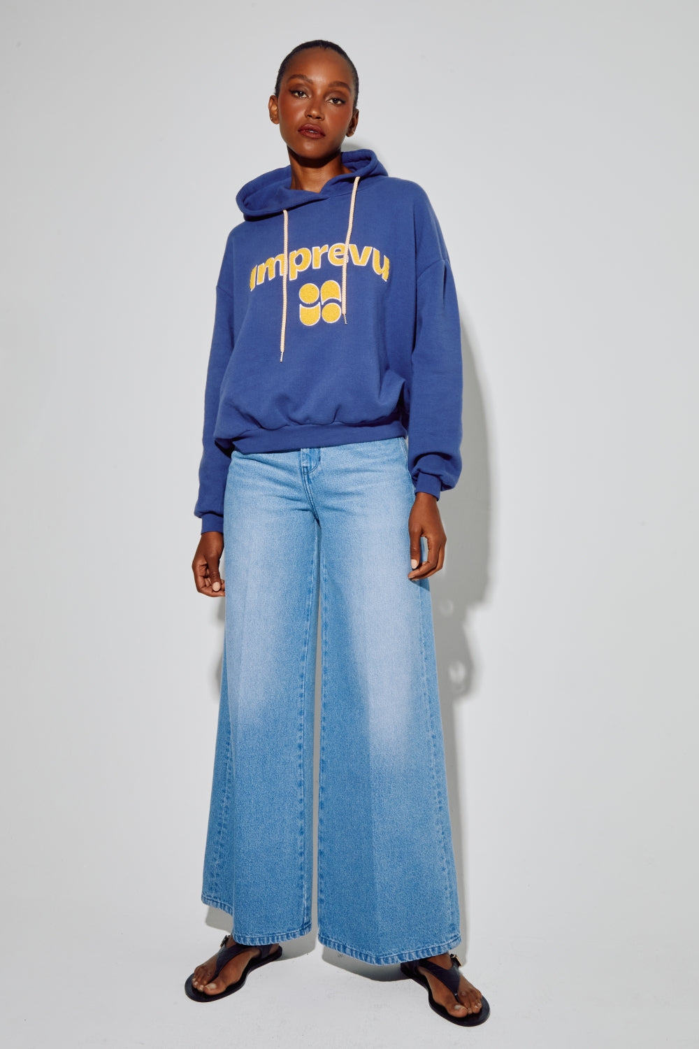 Kira College Navy Sweatshirt, Made In Portugal