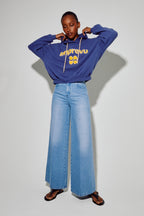 Kira College Navy Sweatshirt, Made In Portugal