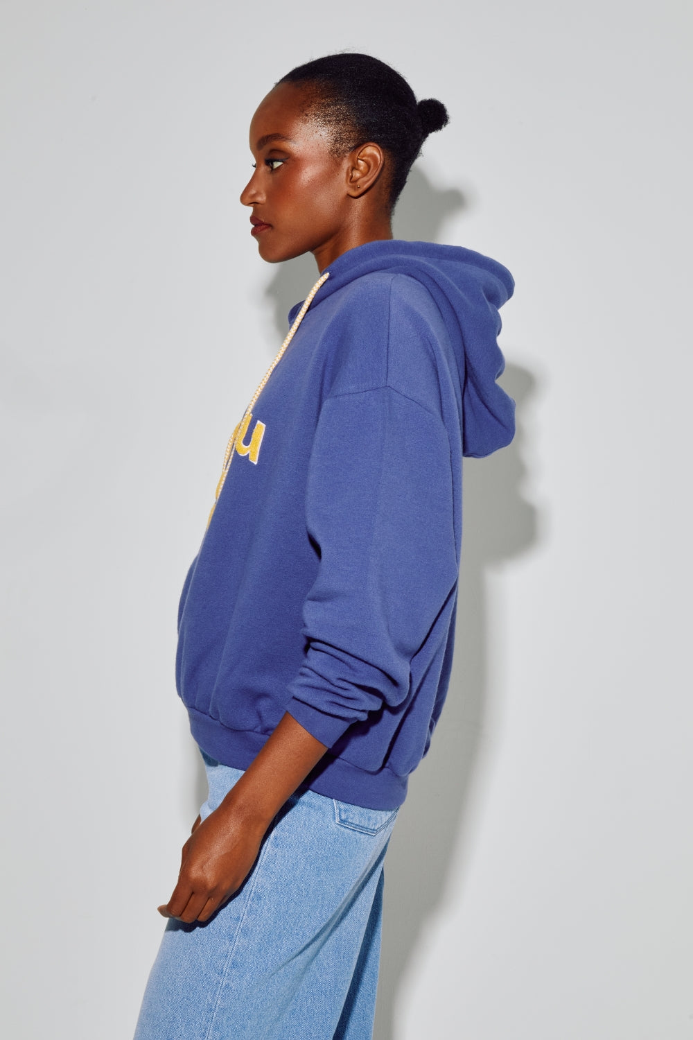 Kira College Navy Sweatshirt, Made In Portugal