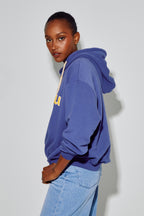 Kira College Navy Sweatshirt, Made In Portugal