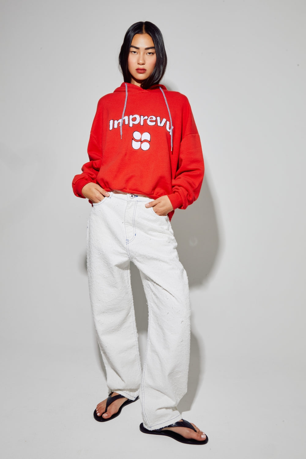 Kira College Red Sweatshirt, Made In Portugal