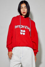 Kira College Red Sweatshirt, Made In Portugal