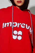 Kira College Red Sweatshirt, Made In Portugal