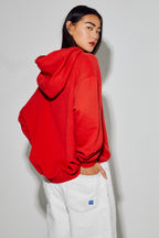 Kira College Red Sweatshirt, Made In Portugal