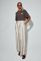 Elsa Pants, Summer Stripes Made In Italy