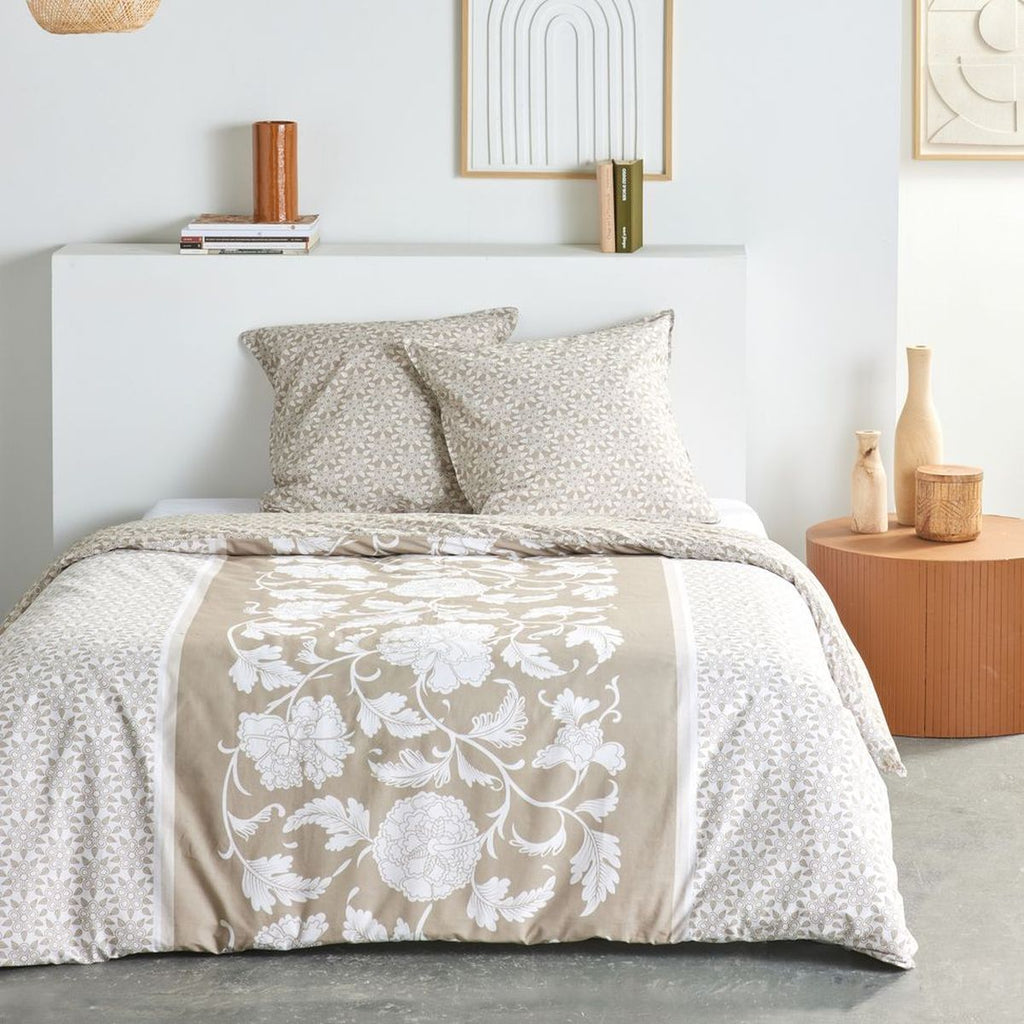 Sunshine - Parure De Lit Motif 19.9 - Beige