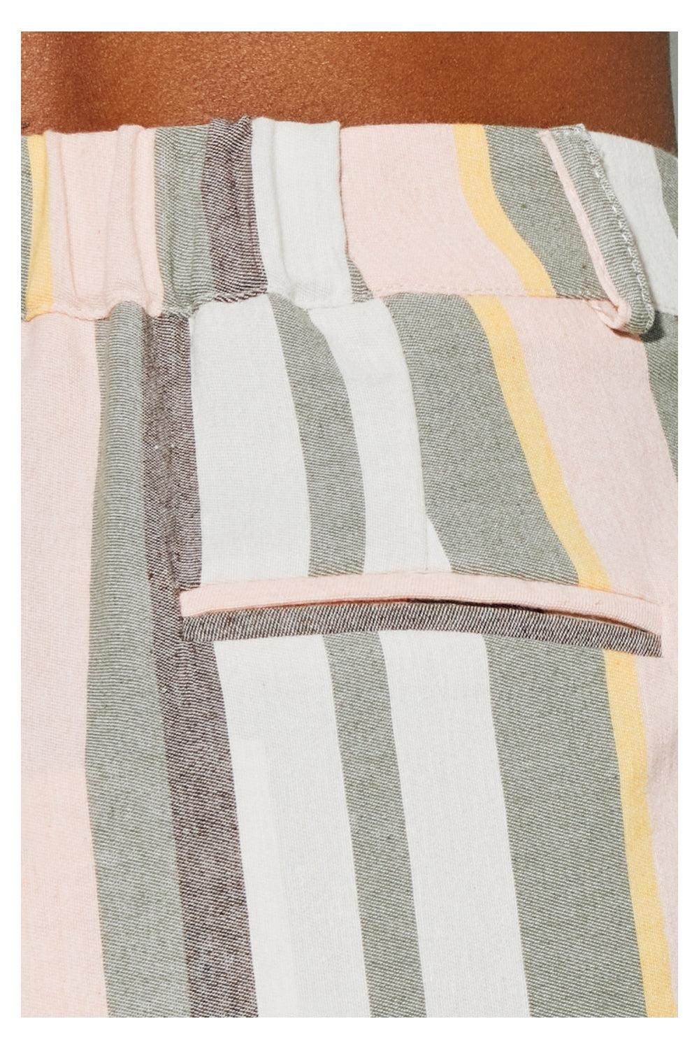 Elsa Pants, Summer Stripes Made In Italy