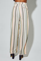 Elsa Pants, Summer Stripes Made In Italy