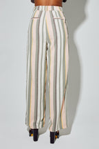 Elsa Pants, Summer Stripes Made In Italy