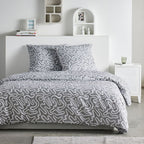 Sunshine - Parure De Lit Motif 19.15 - Gris