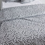 Sunshine - Parure De Lit Motif 19.15 - Gris