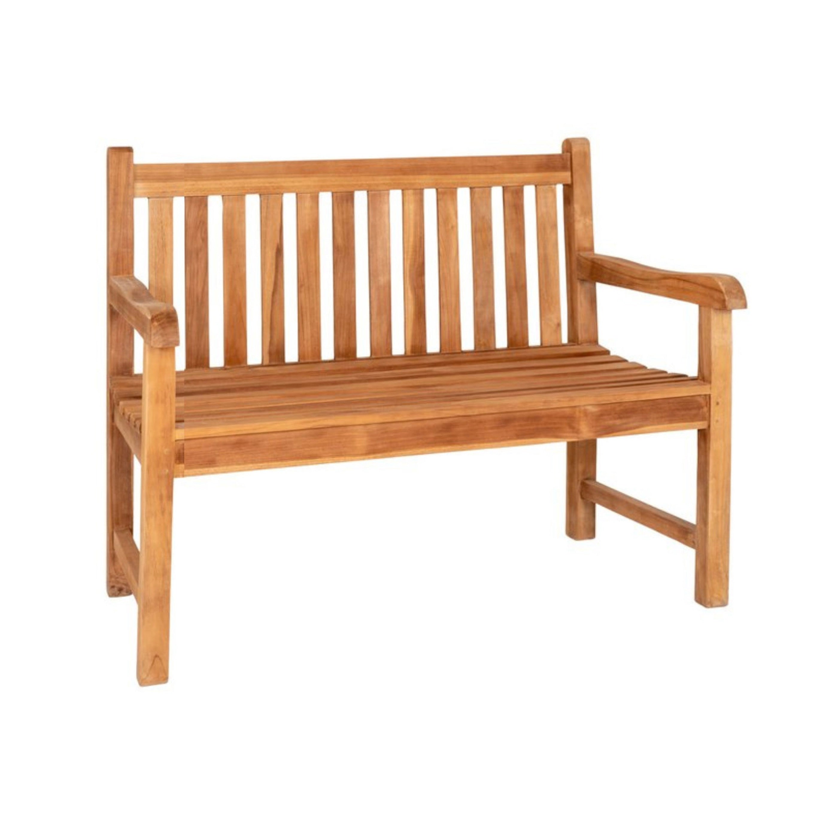 Gardena - Solid Teak Garden Bench - Natural