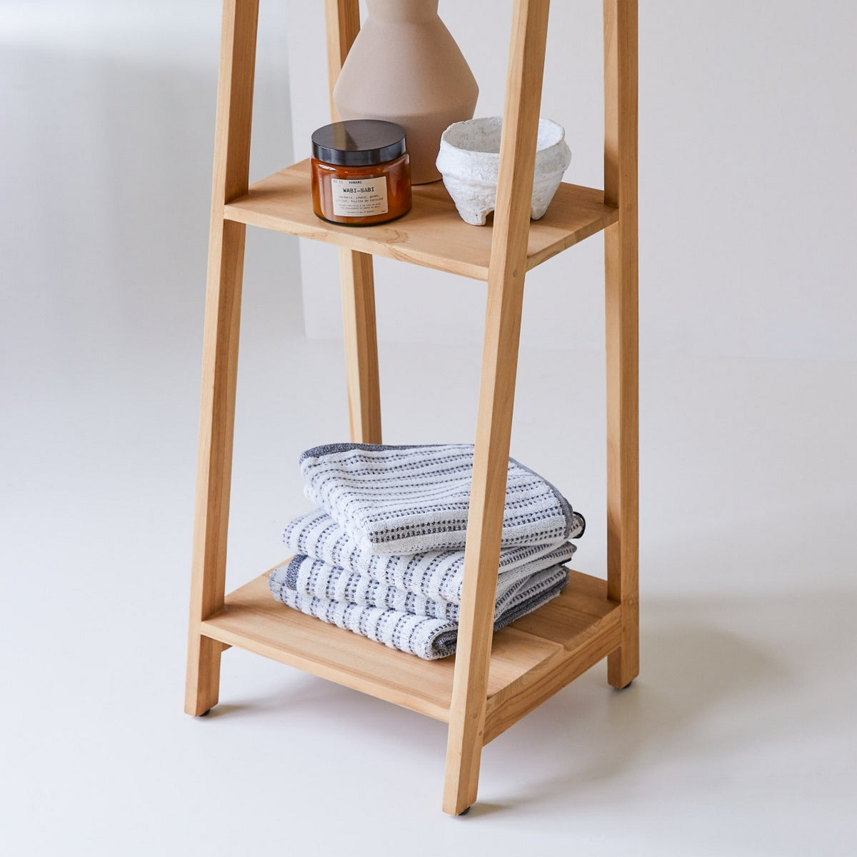 Bahya - Hylla - Teak - Natur