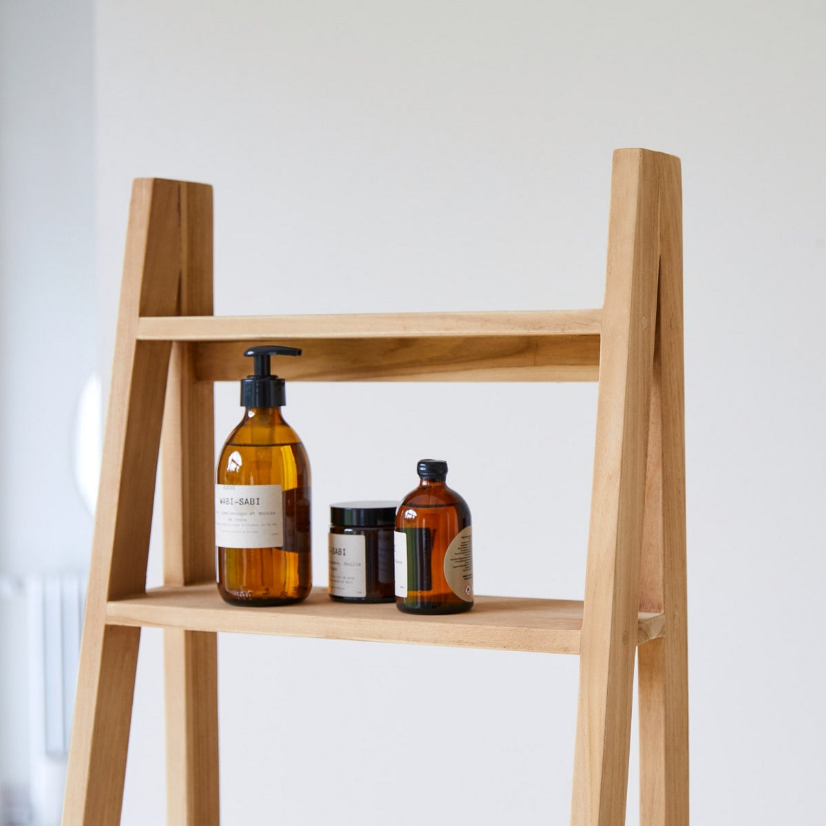 Bahya - Hylla - Teak - Natur