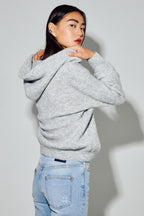 Sudadera Nola Alpaca Gris Made In Italy