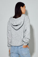 Sudadera Nola Alpaca Gris Made In Italy