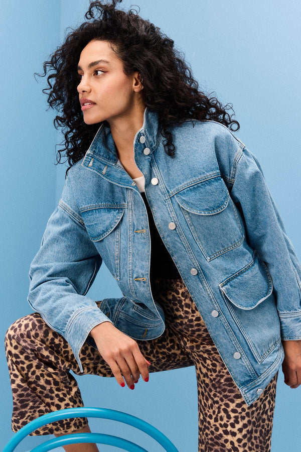 Jacke Max – Light Blue