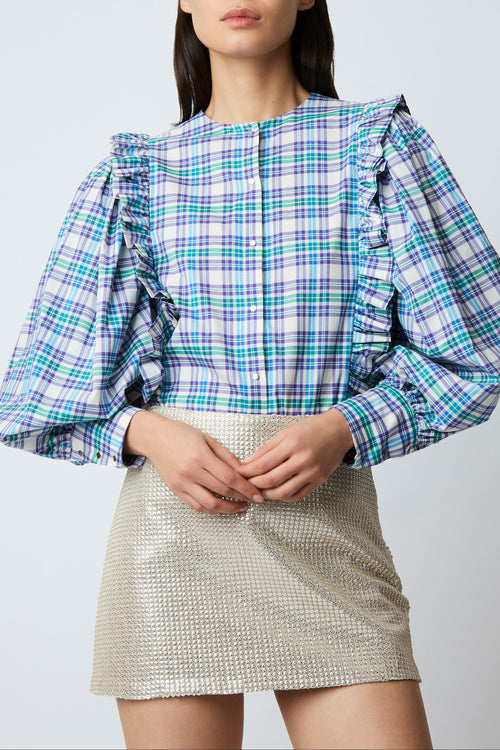 BLOUSE DUSTIN WESTERN BLUE