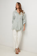 Shirt - Aqua - Women