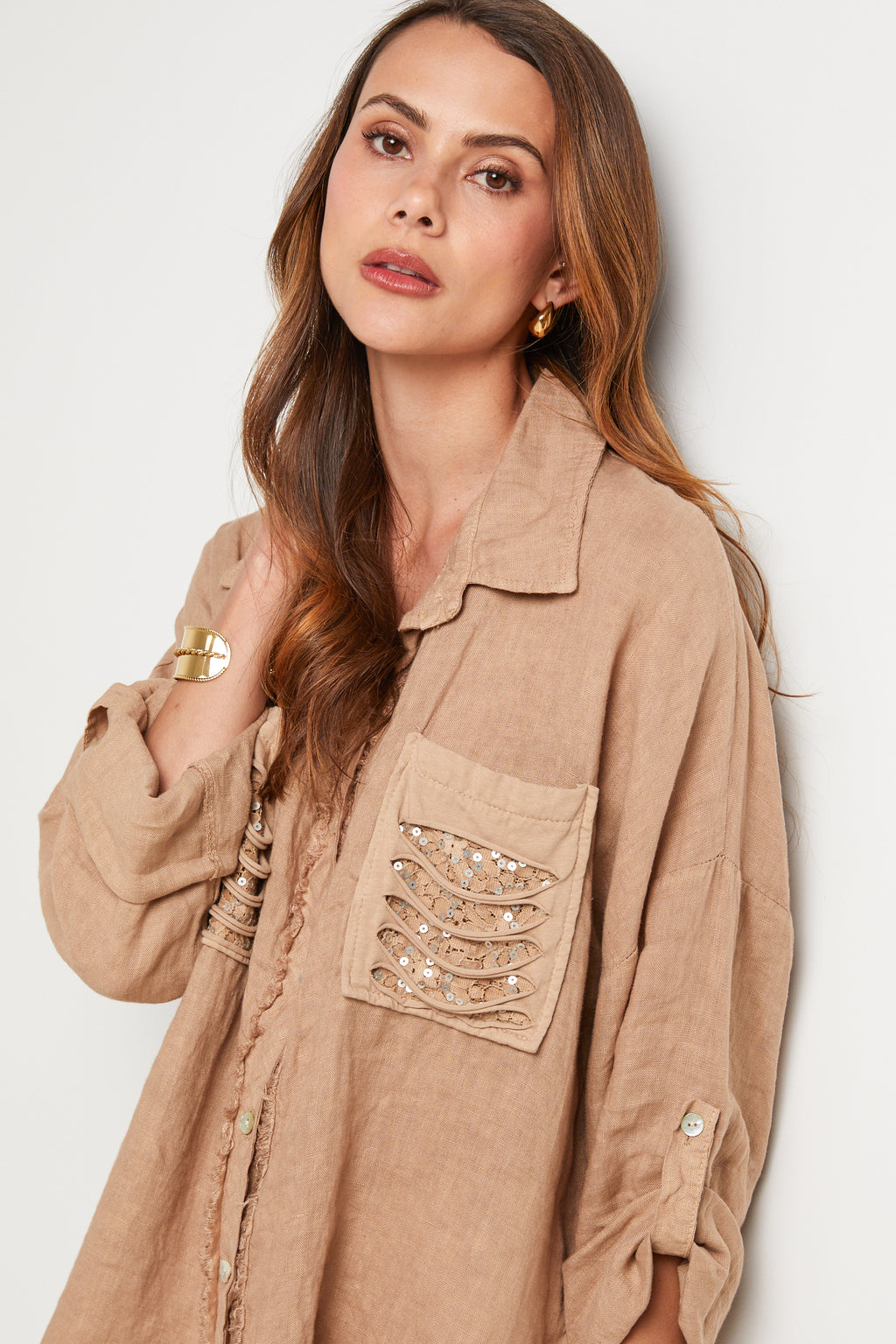 Shirt - Camel - Women