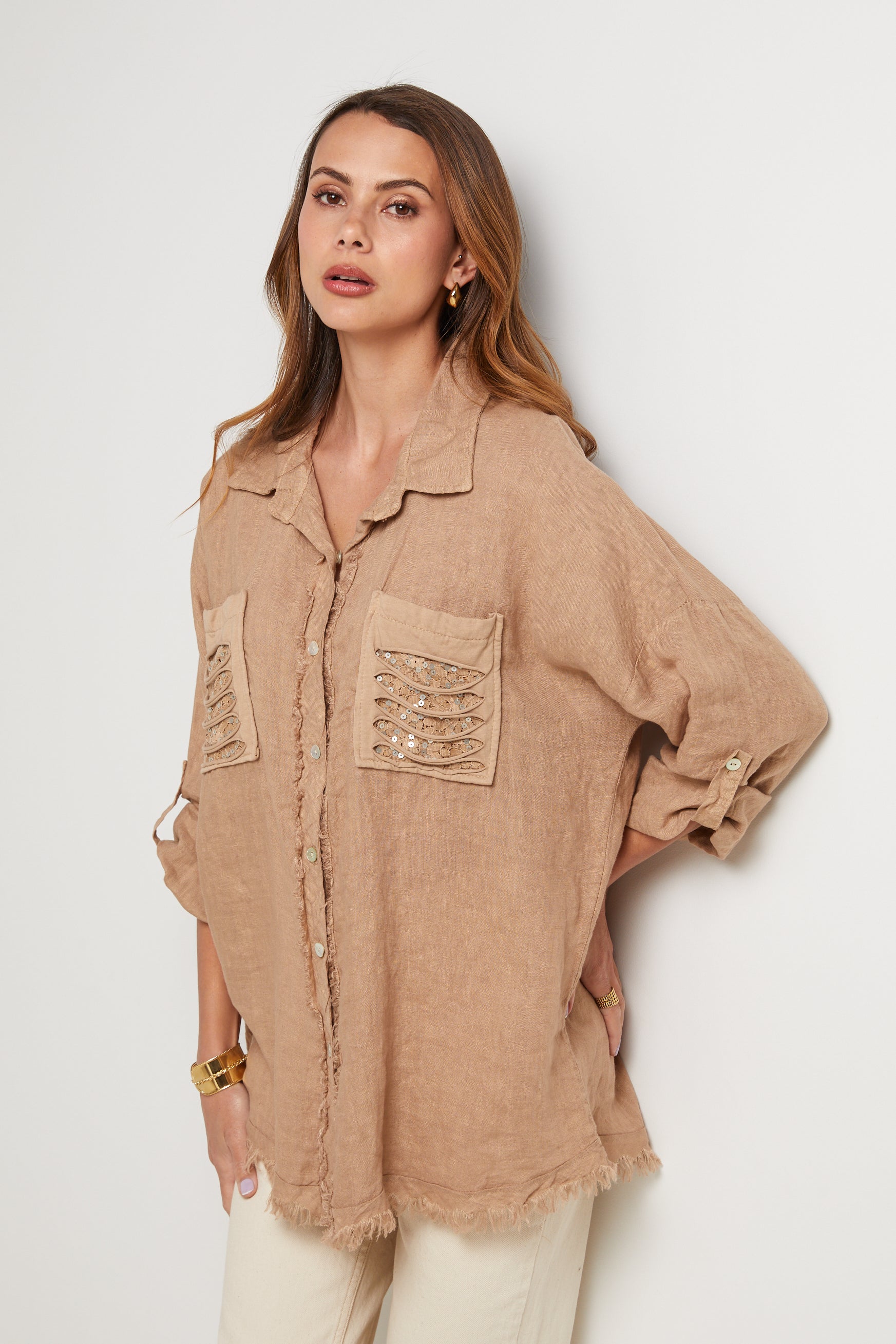Shirt - Camel - Women