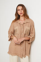 Shirt - Camel - Women