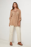 Shirt - Camel - Women