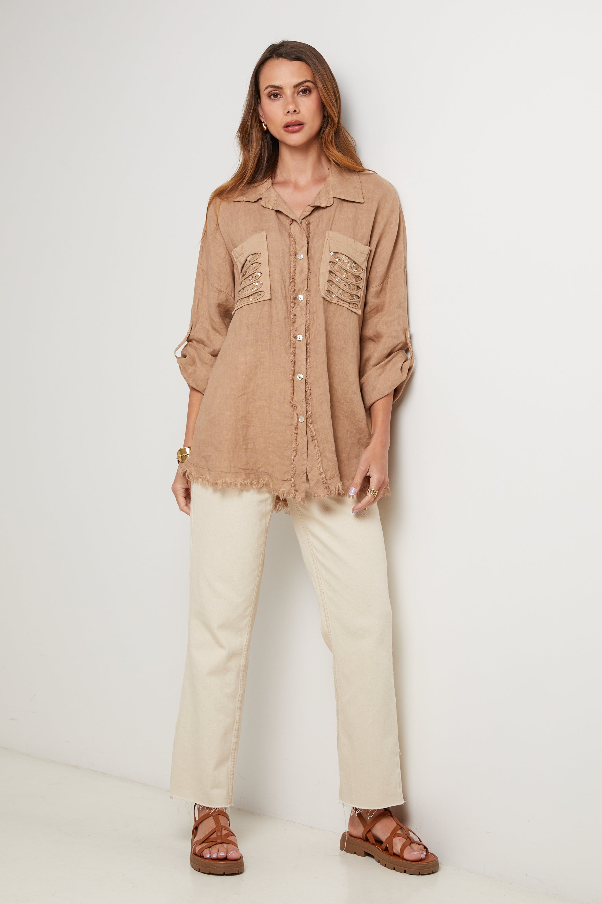 Shirt - Camel - Women