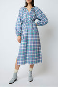 ROBE SASHA WESTERN BLUE
