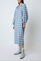 ROBE SASHA WESTERN BLUE
