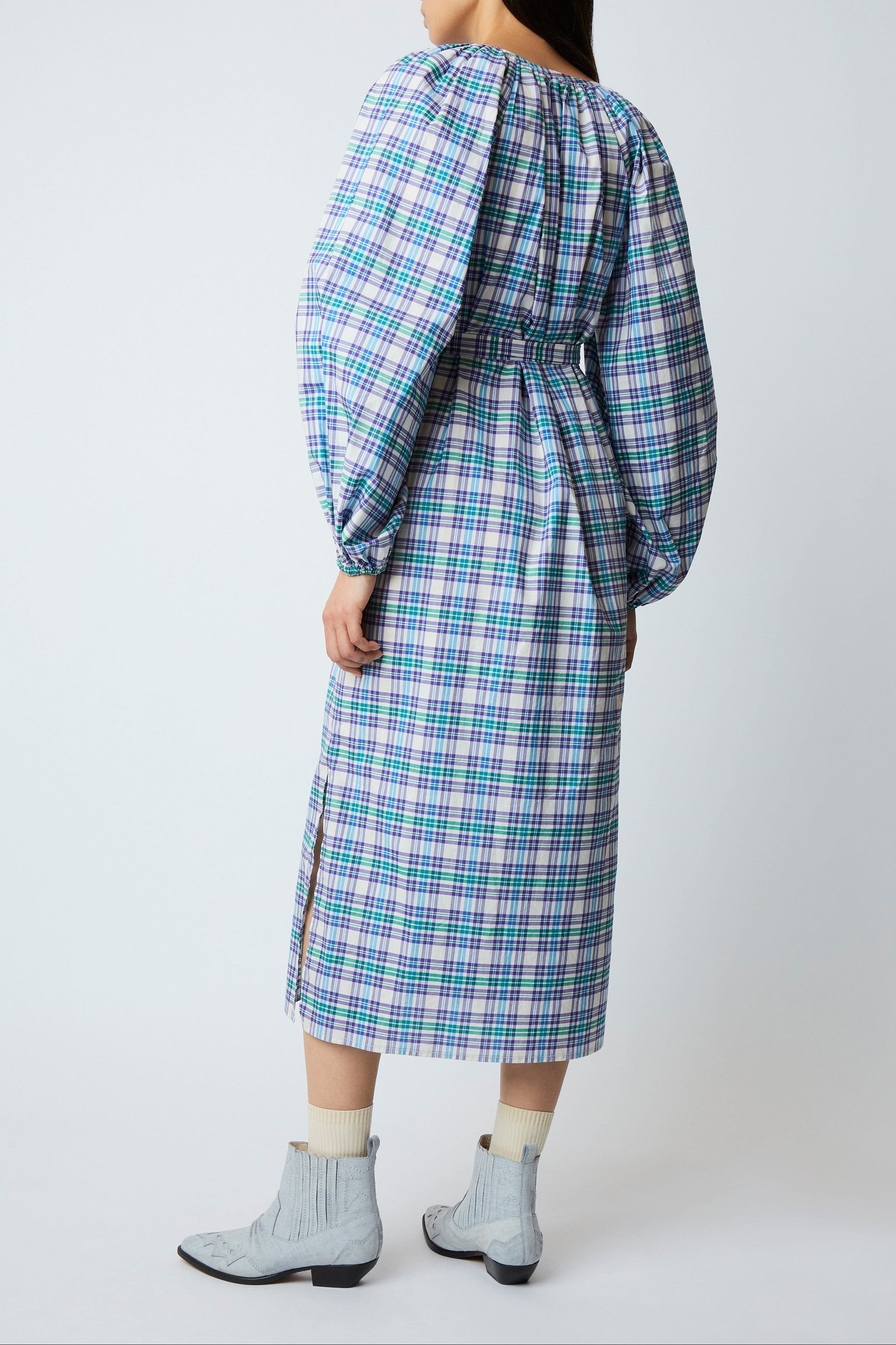 ROBE SASHA WESTERN BLUE