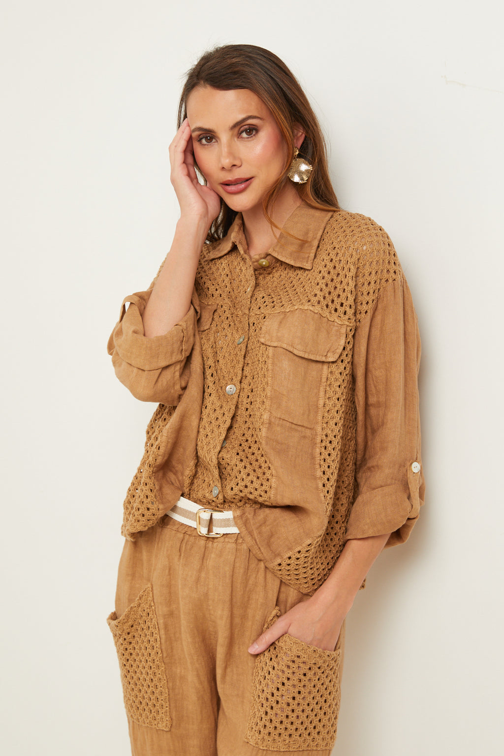 Shirt - Camel - Women