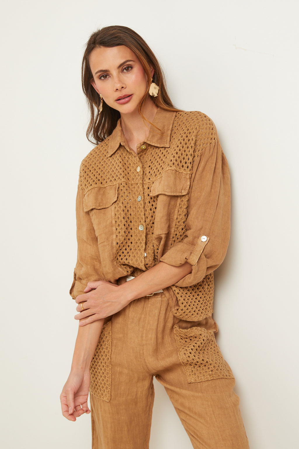 Shirt - Camel - Women