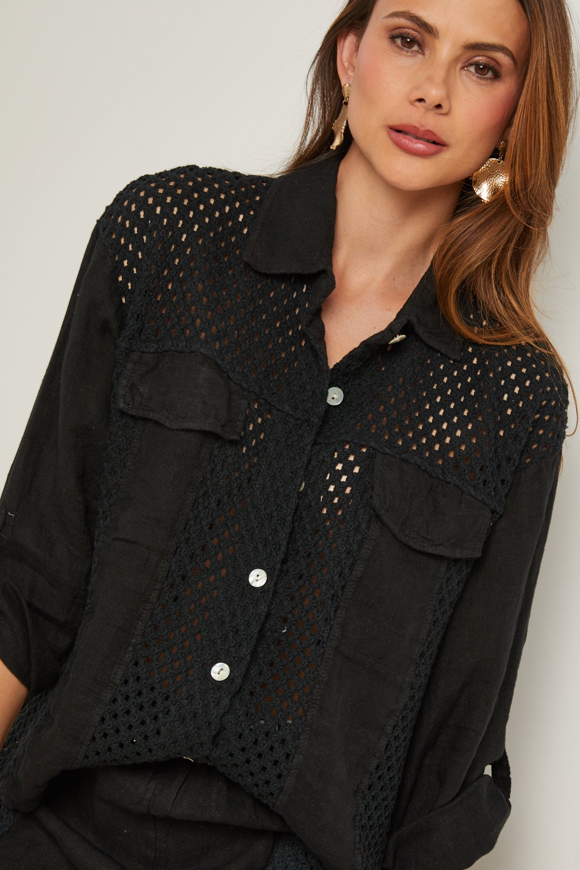 Chemise - Noir - Femme