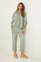 Chemise - Vert Aqua - Femme