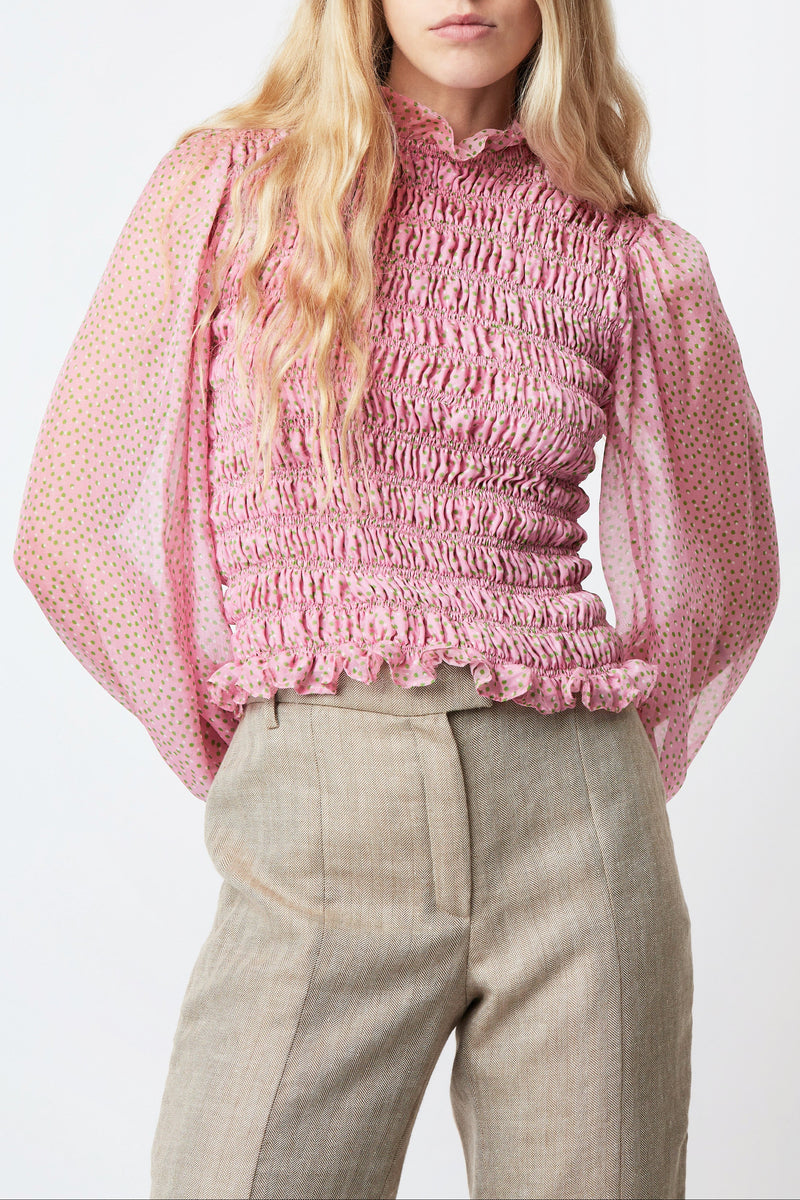 SONNY MUSE BLOUSE Pink