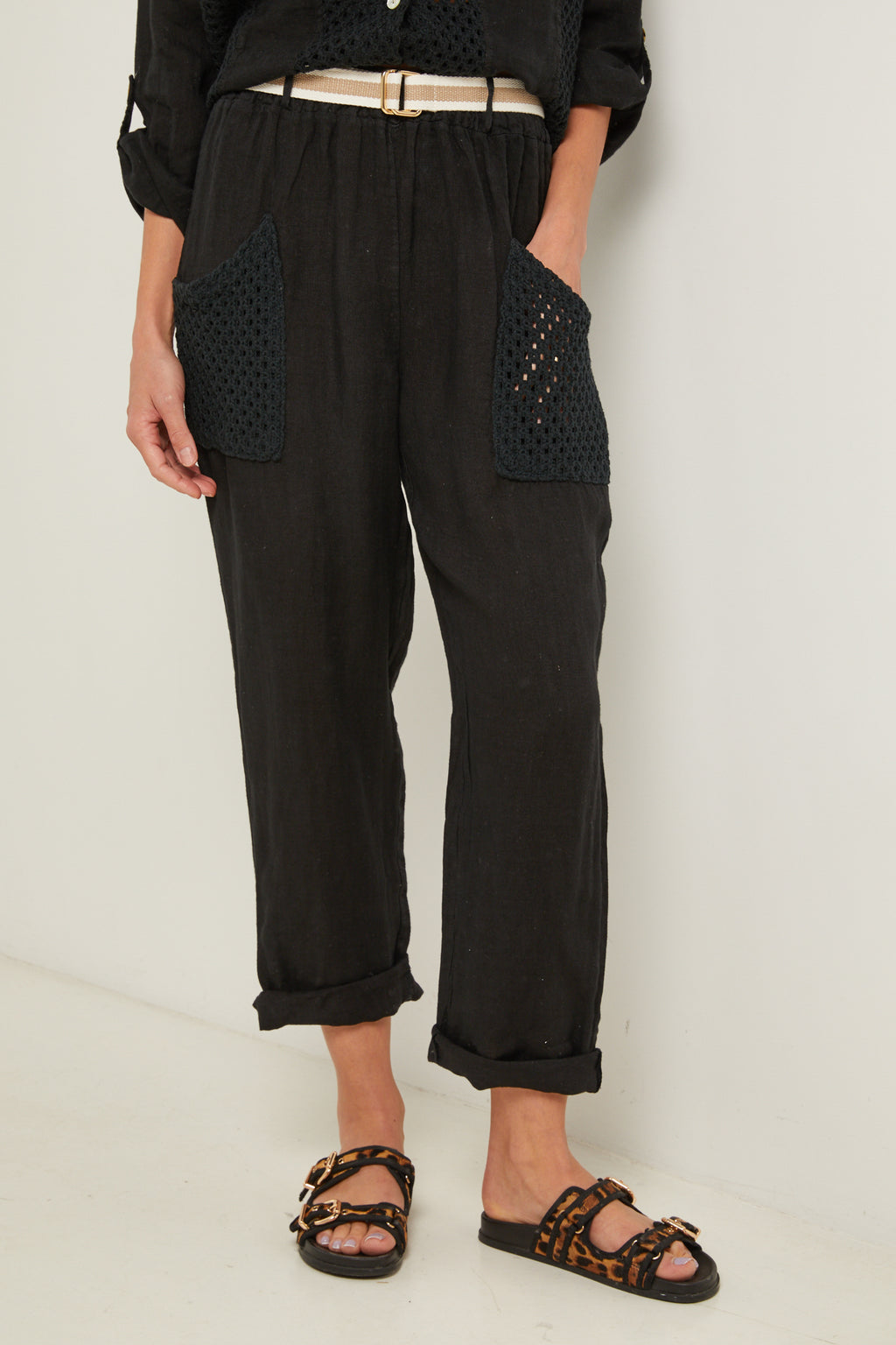 Pantalon - Noir - Femme