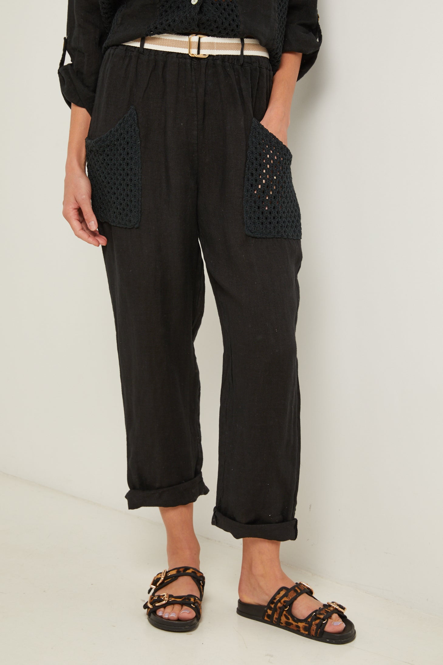 Pantalon - Noir - Femme